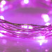 Гирлянда светодиодная "Роса", 2 м, 20 диодов, цвет розовый, SL303-007