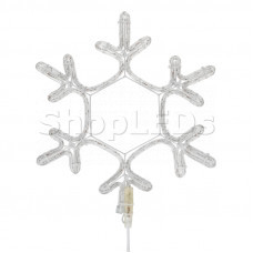 Фигура световая "Снежинка LED" цвет белый, размер 45*38 см NEON-NIGHT