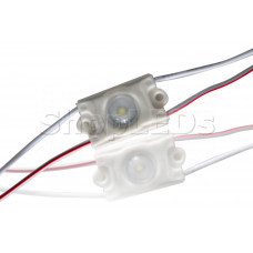 Светодиодный модуль герметичный SL-2835-1 LED (50-55Lm, 0,5W, 12V)